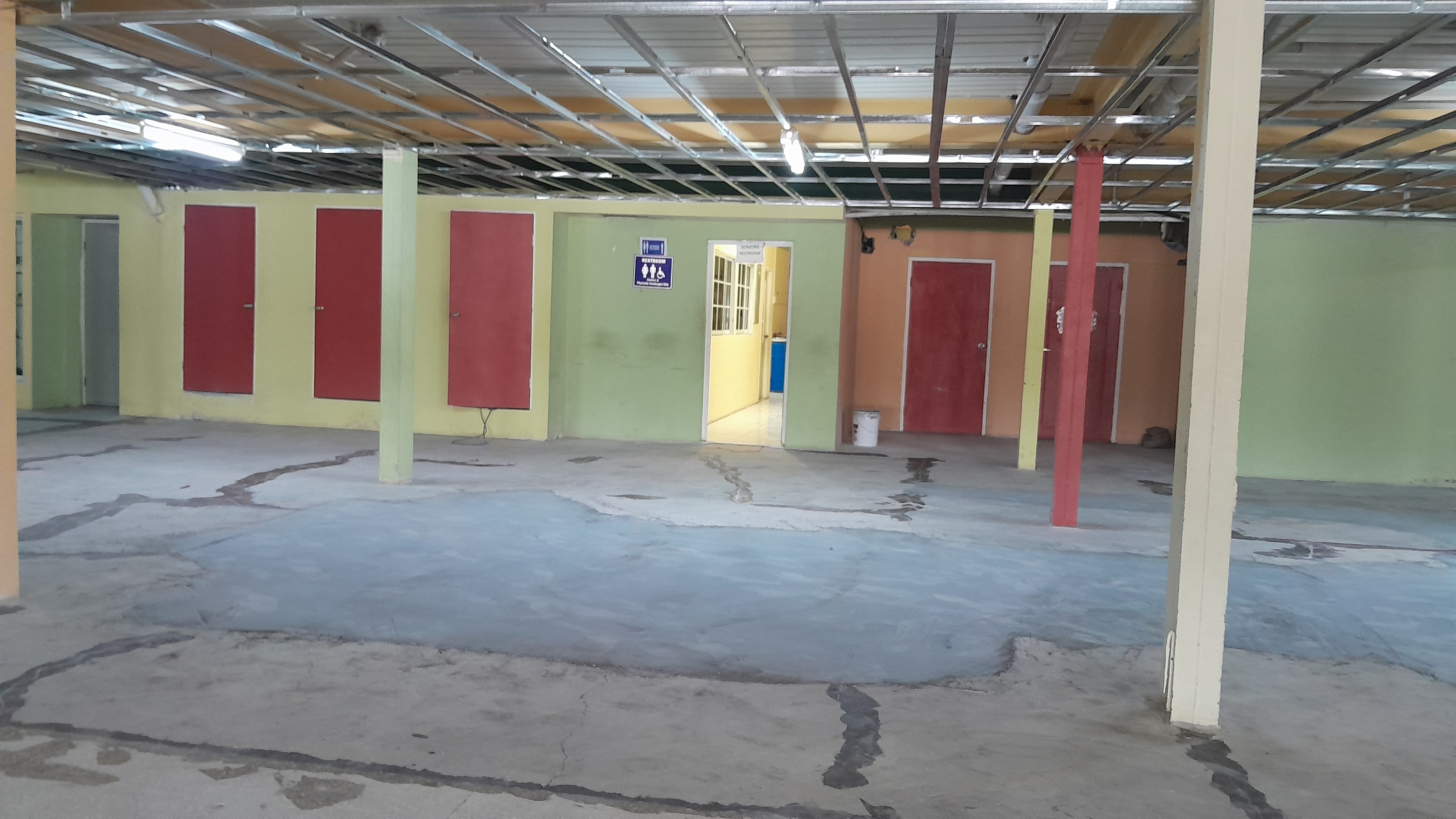 Church renovation progress